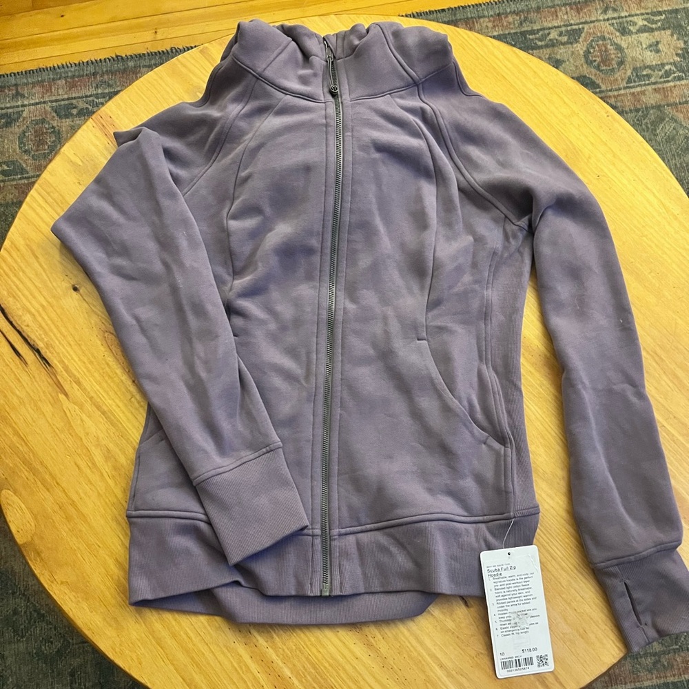 Lululemon Scuba Full Zip- Size 10